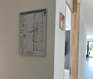 Evacuatieplan wassp brandpreventie